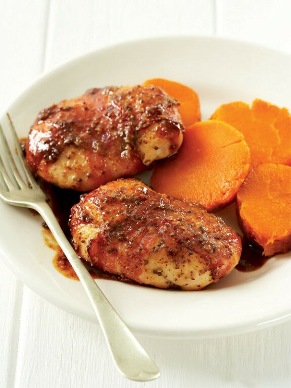 maple-syrup-and-mustard-chicken